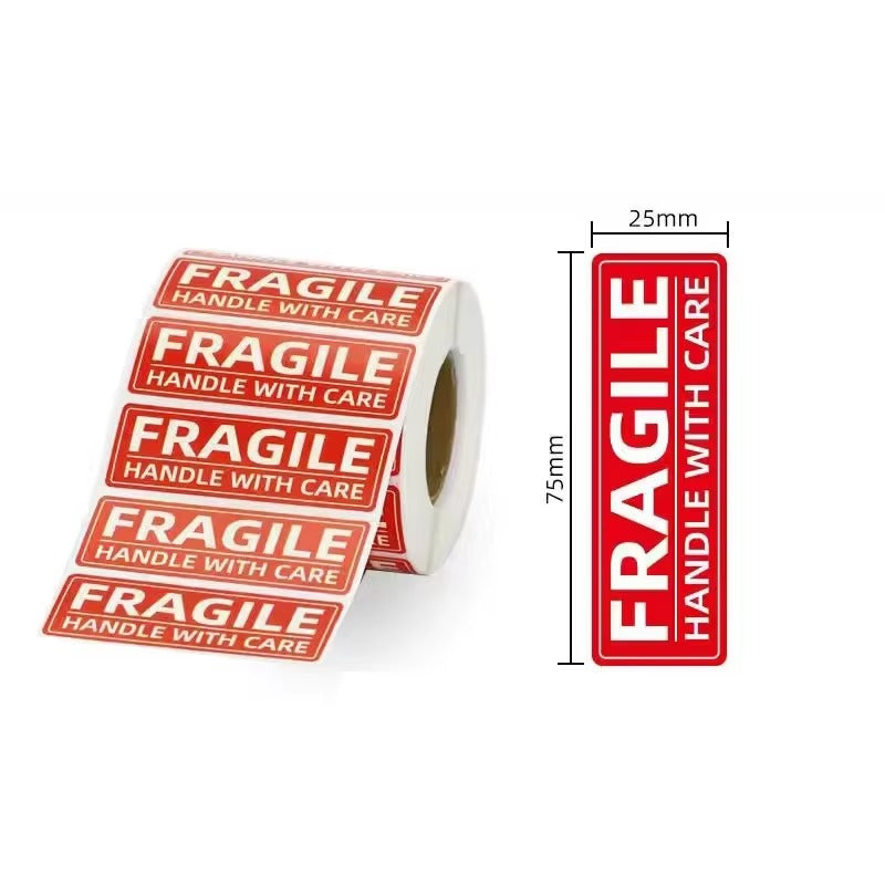 Rouleau Autocollants FRAGILE