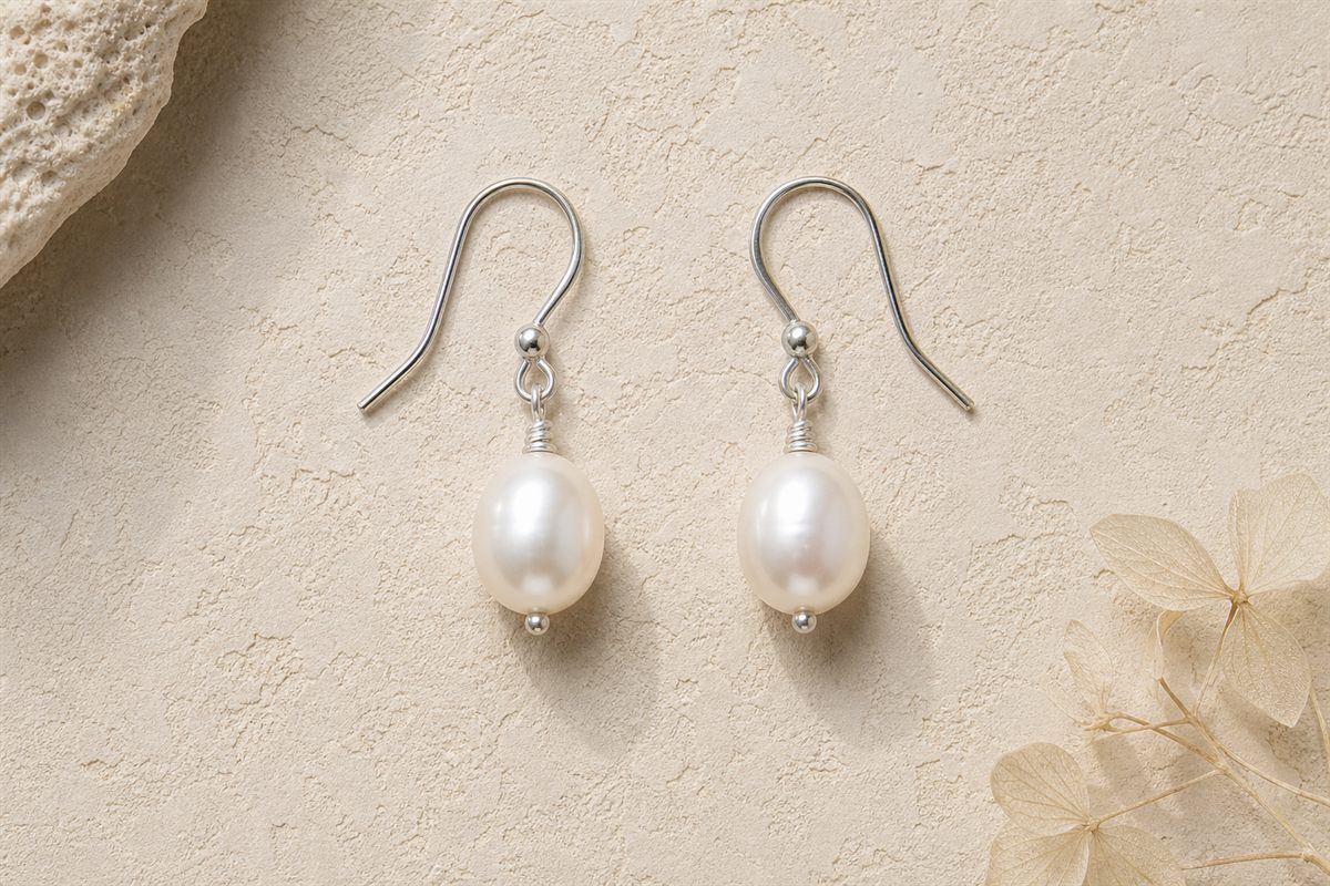Boucles d'Oreilles Perles Signature