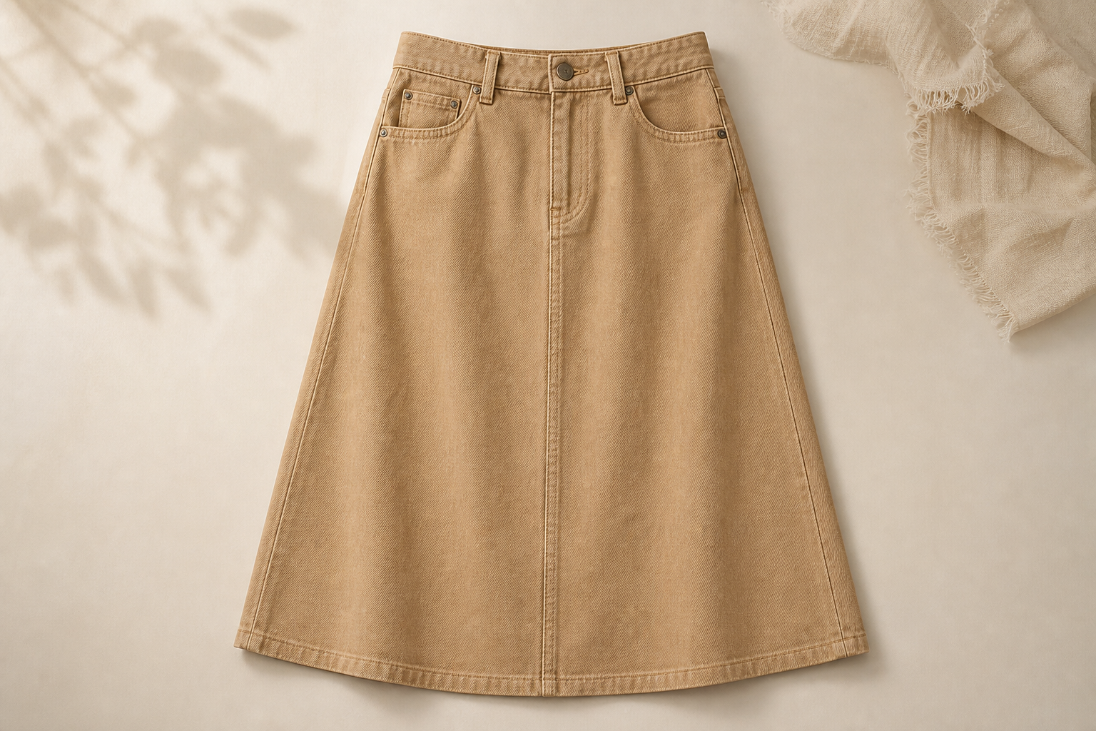 Denim A-Line Skirt Limited Edition