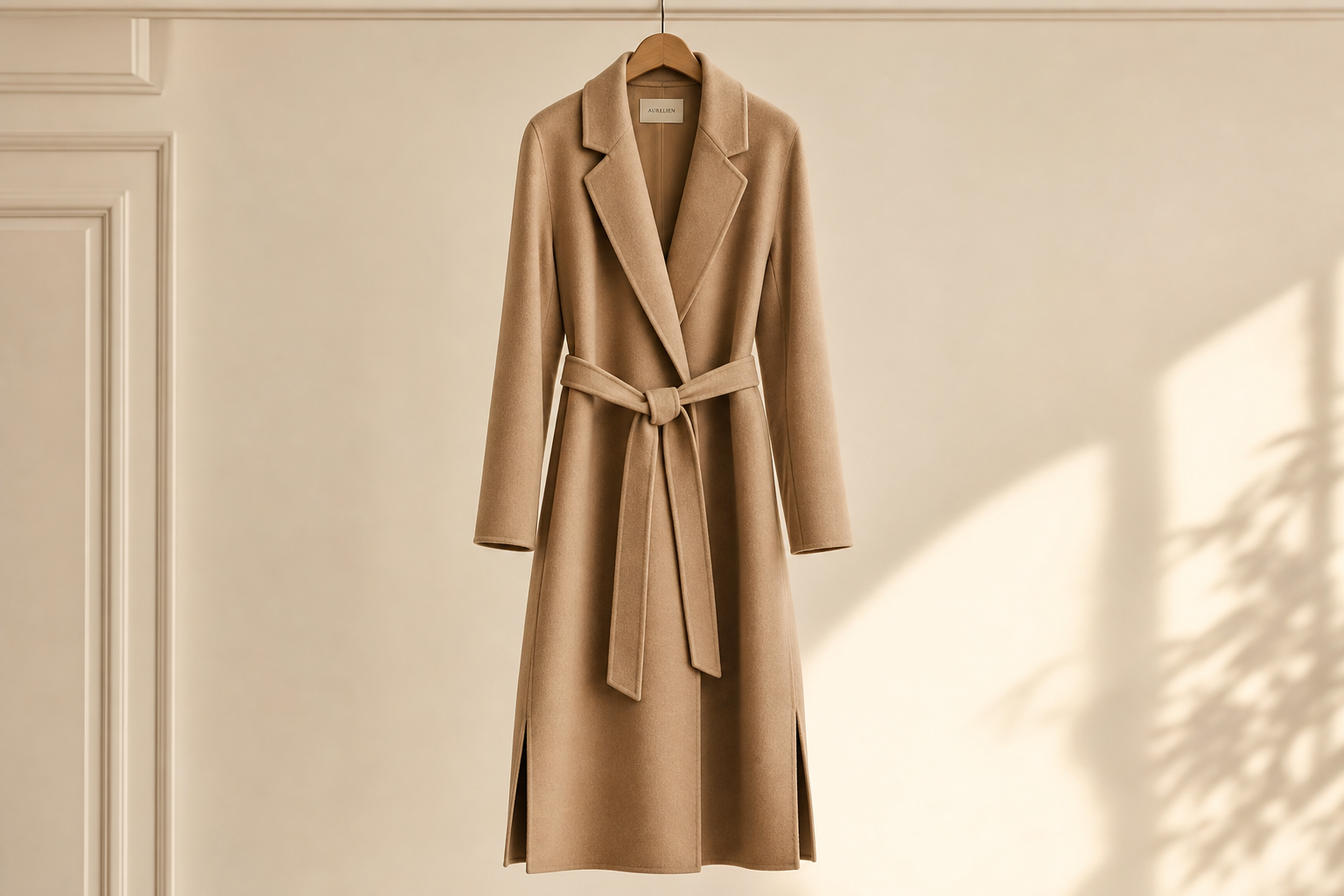 Iconic Belted Long Coat