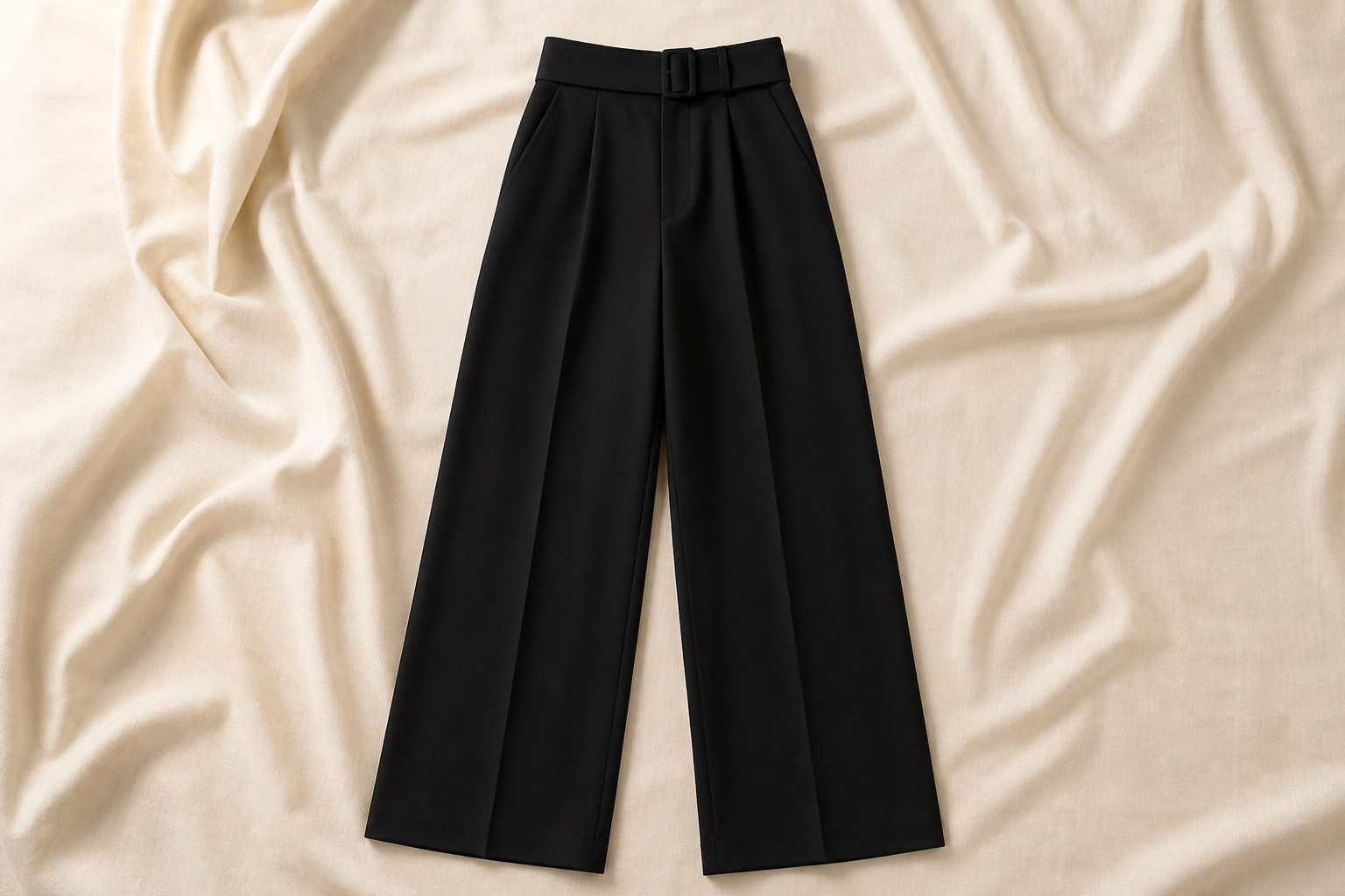 High-Waisted Trousers
